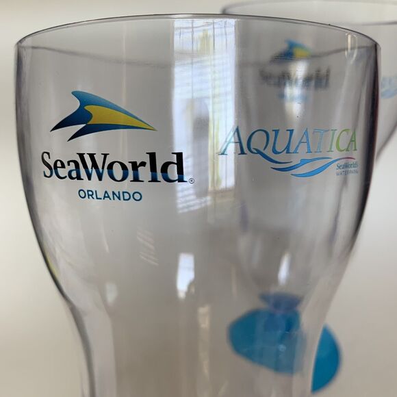 2 SeaWorld Orlando 2022 Passholder Souvenir Cup 42 Oz Aquatica Memorabilia New - Picture 4 of 7